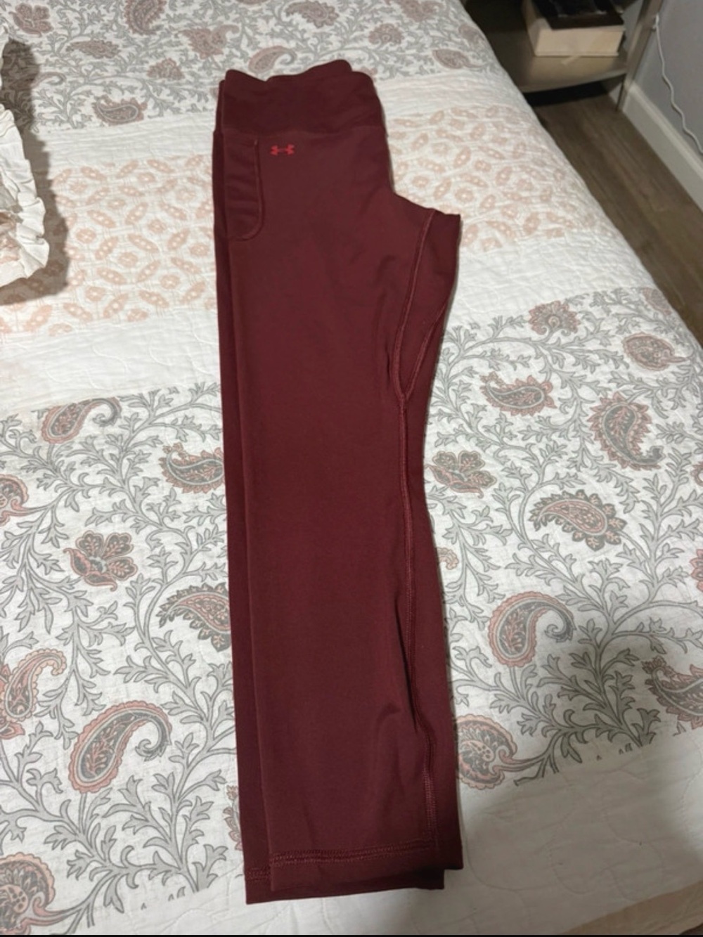 Under Armour Women's Maroon Performance Leggings